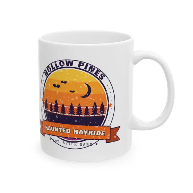 Hollow Pines Haunted Hayride Mug