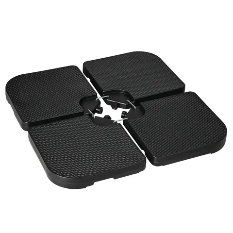 4PCs 175lb Cantilever Patio Umbrella Base Weights