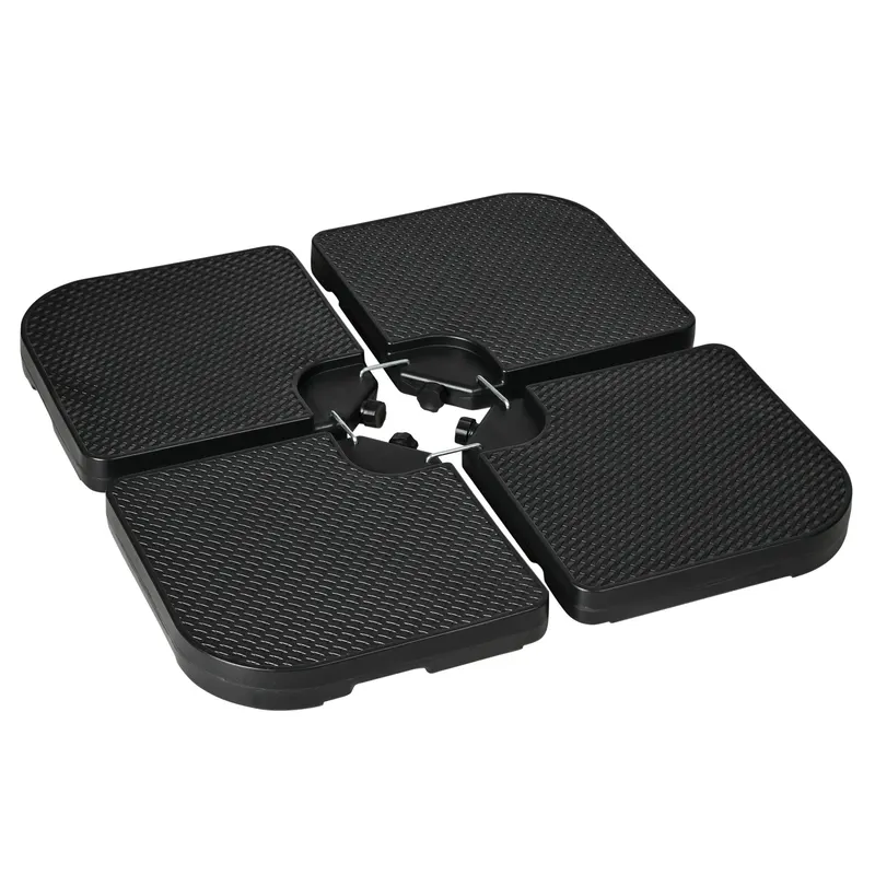 4PCs 175lb Cantilever Patio Umbrella Base Weights