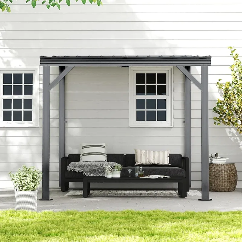 Lean to Gazebo with Upgraded Drainage System — photo 8