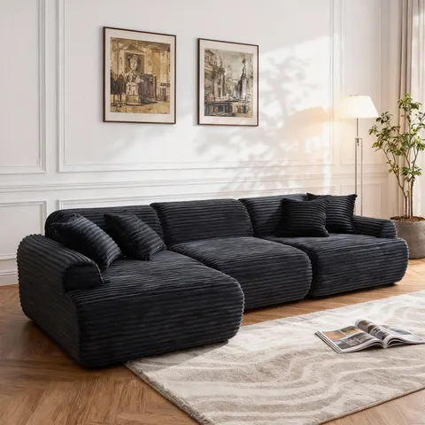 105'' Modular Sectional Sofa Couch