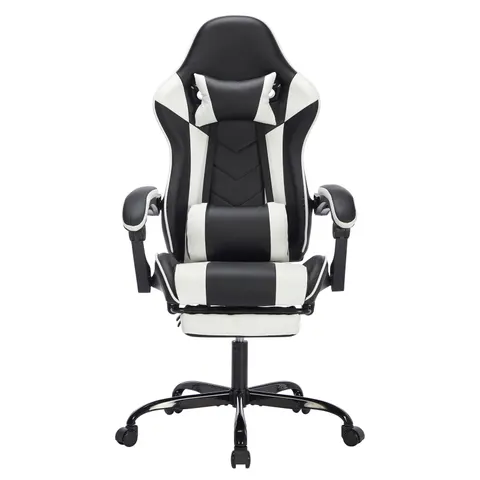 Gaming Chair with Footrest — Ergonomic Computer Chair
