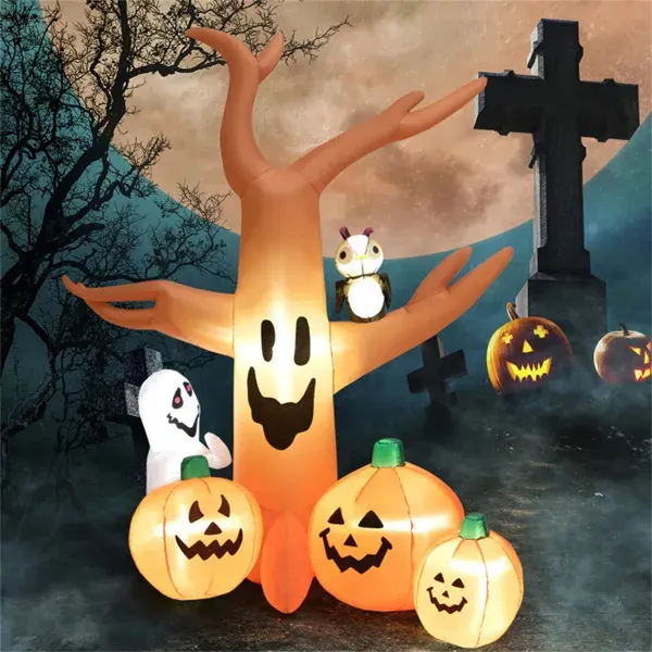 8-foot Halloween Inflatable Pumpkin β photo 5