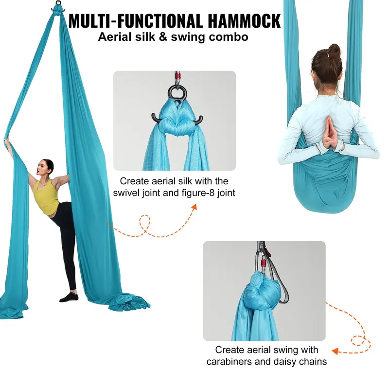 Aerial Silk & Yoga Swing — 11 Yards — photo 4