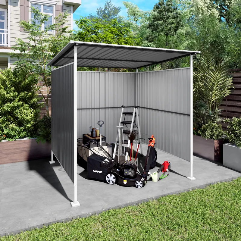 Outdoor Pergola for Patio — Bike Storage Shed — photo 5