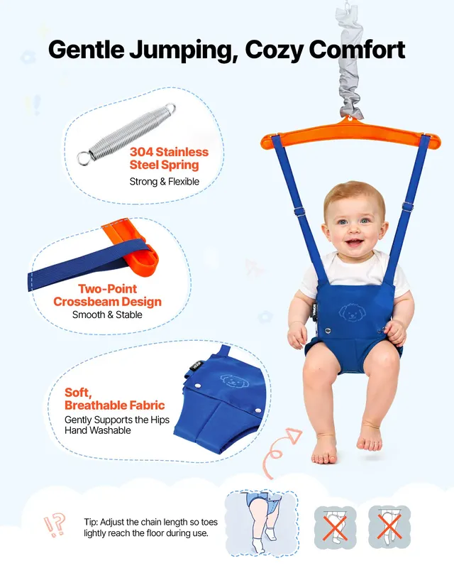 Toddler Swing and Jumper β 2 in 1 Swing Set and Bouncer β photo 4