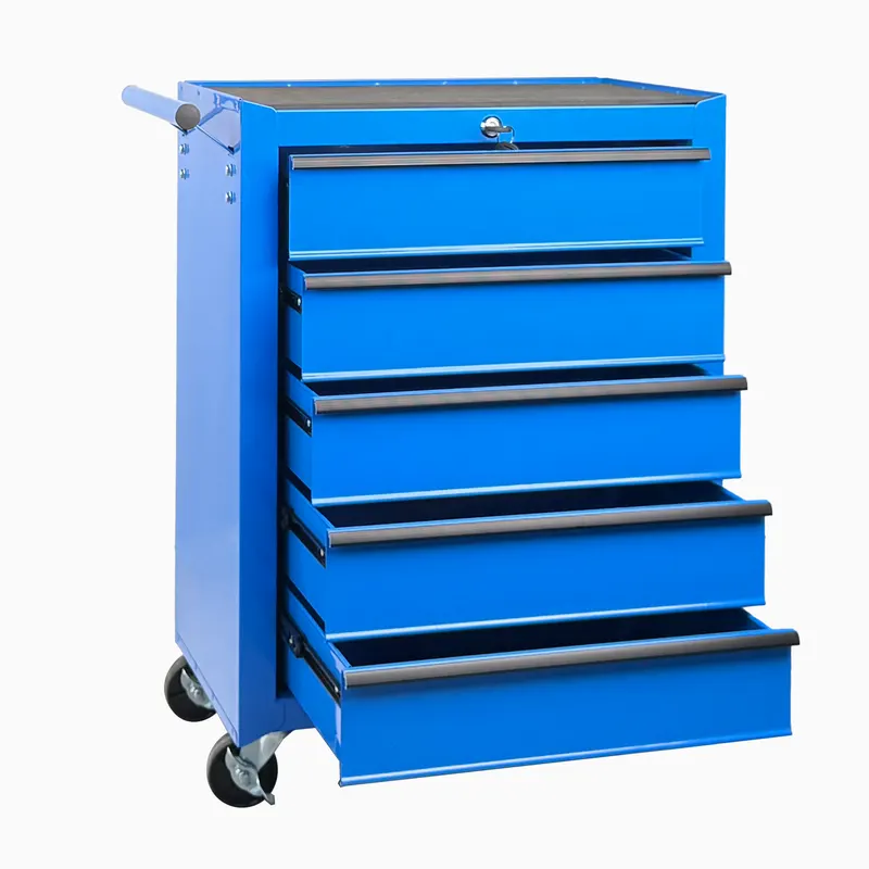 Rolling Metal Tool Chest with 5 Drawers — photo 3