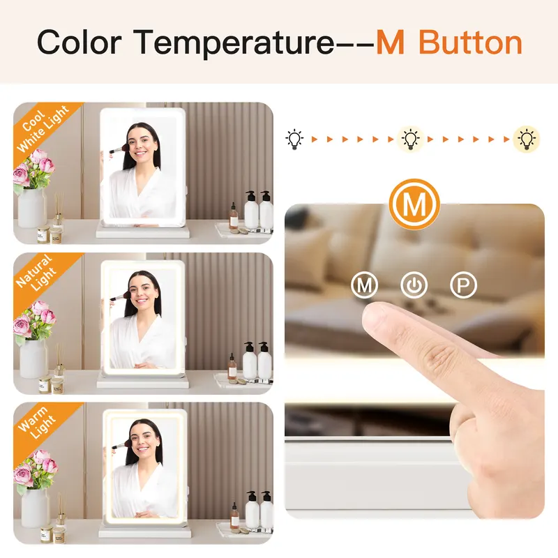 Vanity Mirror with Lights β LED Makeup Mirror with Dimmable 3 β photo 5