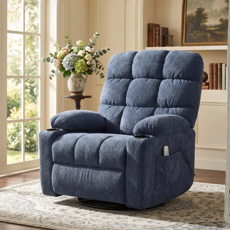 KOUBENHAN Power Lift Recliner Chair with Heat — photo 2