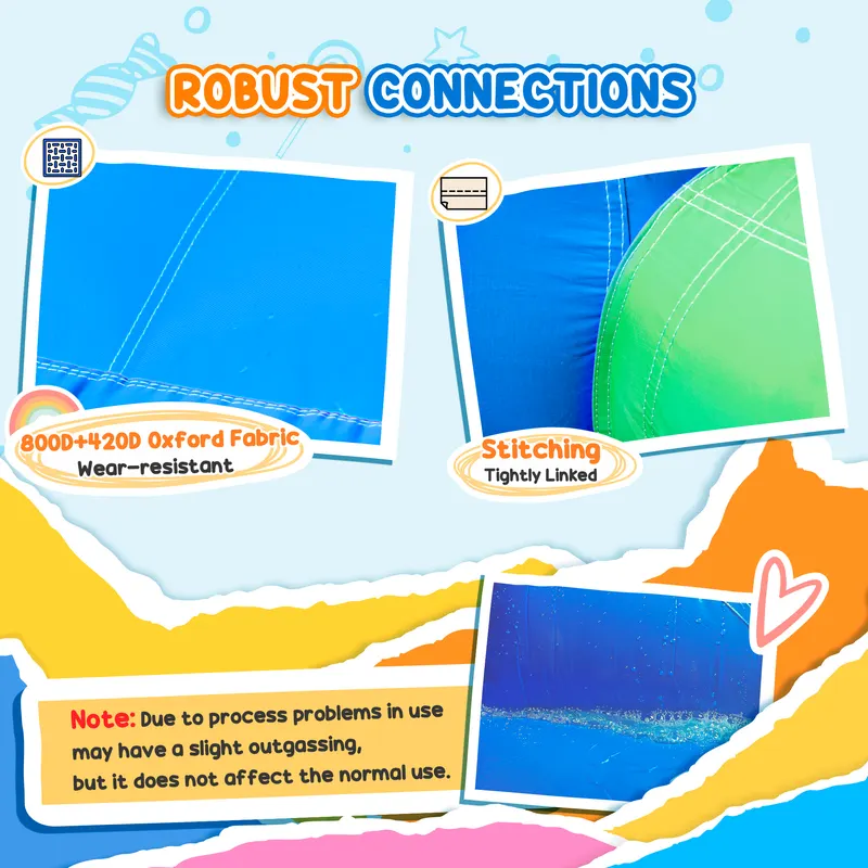 Kids Bounce House Inflatable Slide with Splash Pool — photo 6
