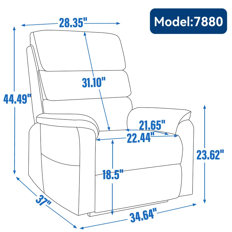 Brown Leatheraire Dual Motor Infinite Position Up to 350 LBS — photo 7
