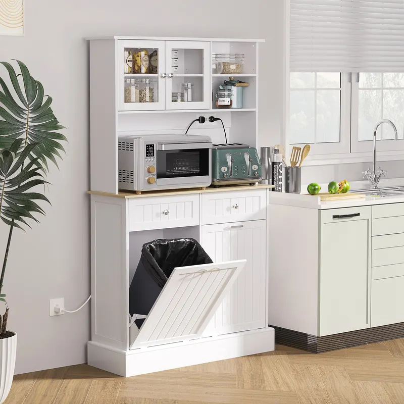Kitchen Cabinet with Charging Station β photo 2