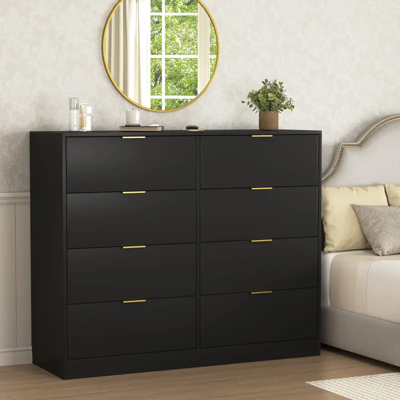 8 Drawers Dresser for Bedroom — Wood Bedroom Dresser Modern — photo 3