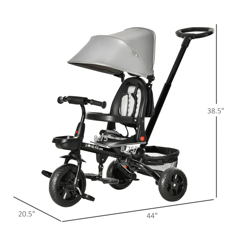 Kids Tricycle — 4 in 1 Foldable Trike with Reversible Seat — photo 5