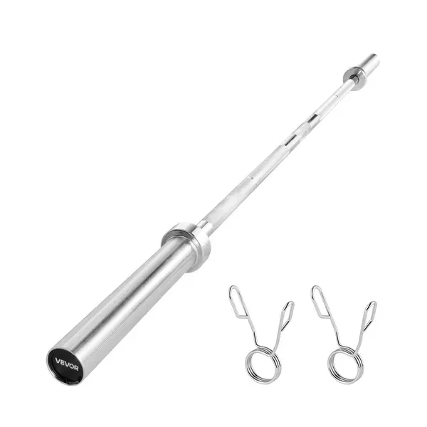 6FT Barbell Bar — Fits 2-Inch Weight Plates