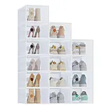 Stackable Shoe Storage Box with Lid — photo 2
