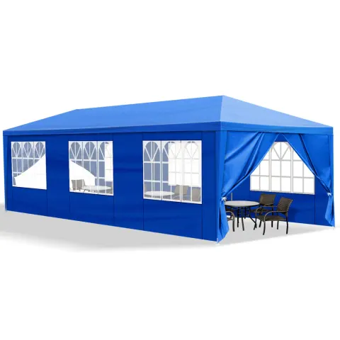 Outdoor Party Tent with 8 Removable Sidewalls