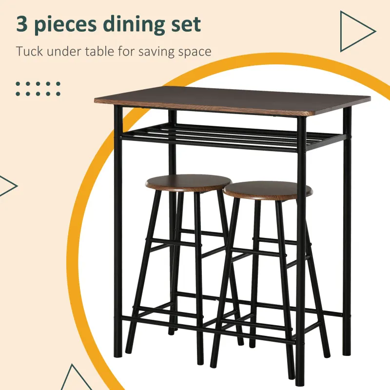 3 Piece Counter Height Bar Table Set with 1 Table — photo 6