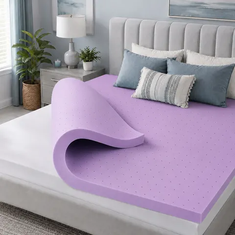 Memory Foam Cooling Gel Vortex-filled Mattress Pad