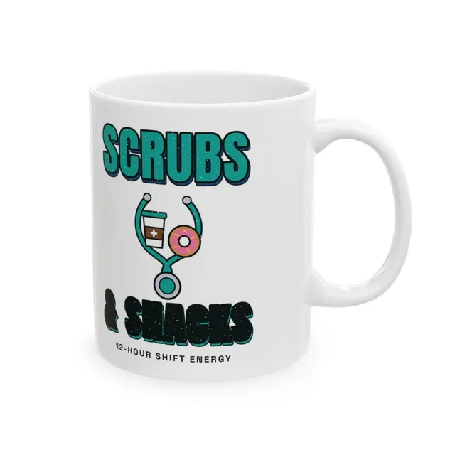 Scrubs and Snacks Mug