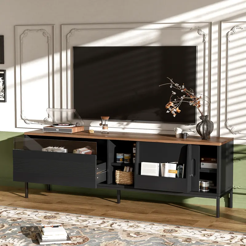 U-can 70.8'' Modern TV Stand for TVs Up to 75 Inches