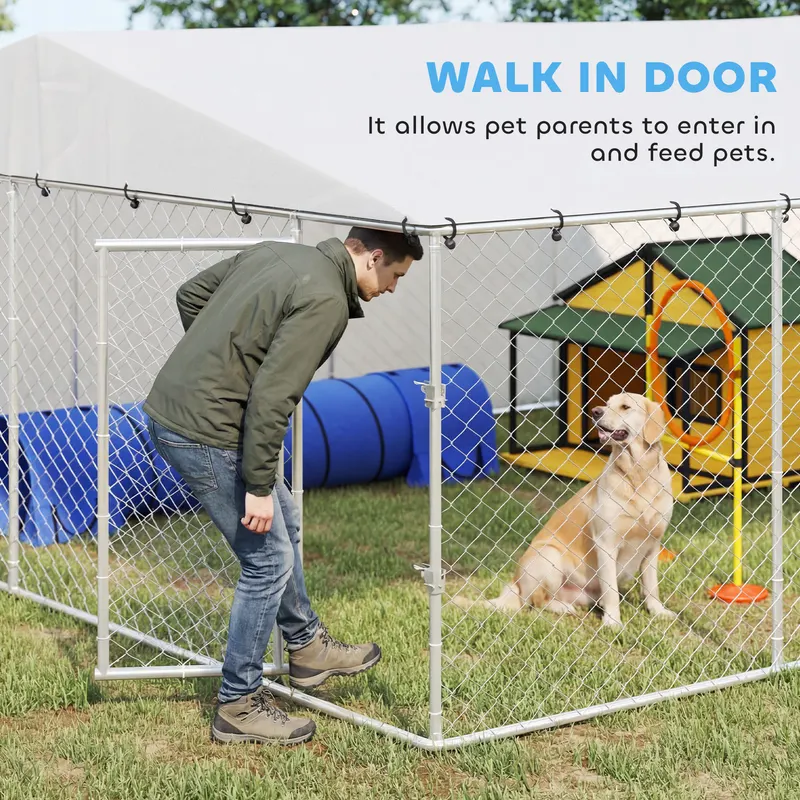 Dog Kennel Outdoor for Small Medium Large Dogs with Waterproof — photo 8