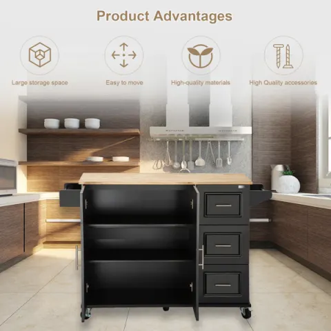 Kitchen Island & Kitchen Cart β Mobile Kitchen Island