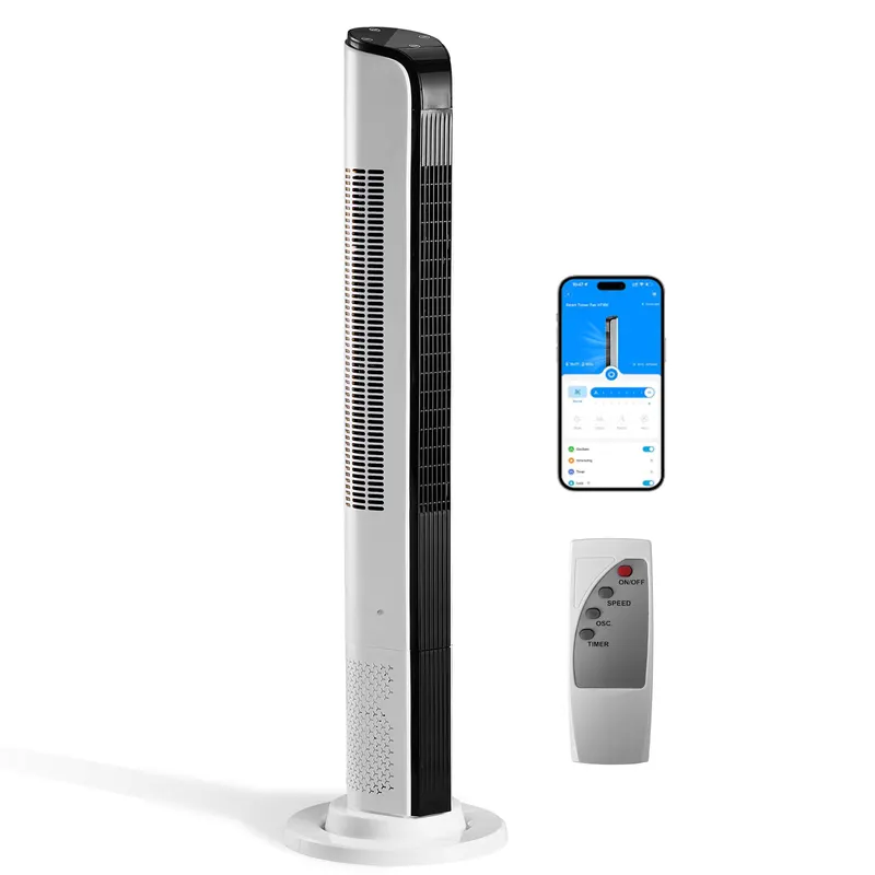 42 Inch Smart Tower Fan — 110V 65W All-copper Motor Bladeless — photo 8