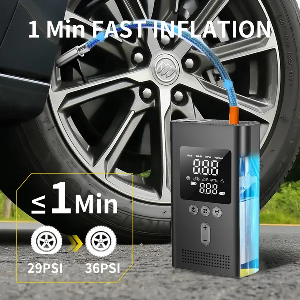 Portable Car Starter with Air Compressor — photo 3