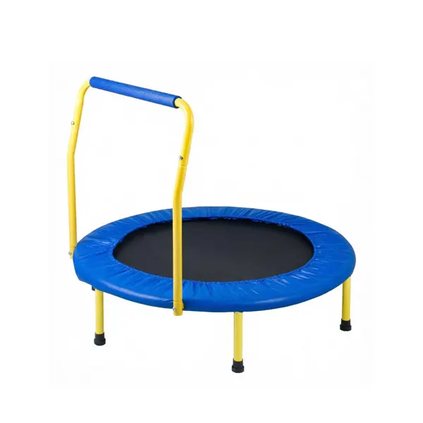 3FT Foldable Kids Trampoline with Foam Handle β photo 3