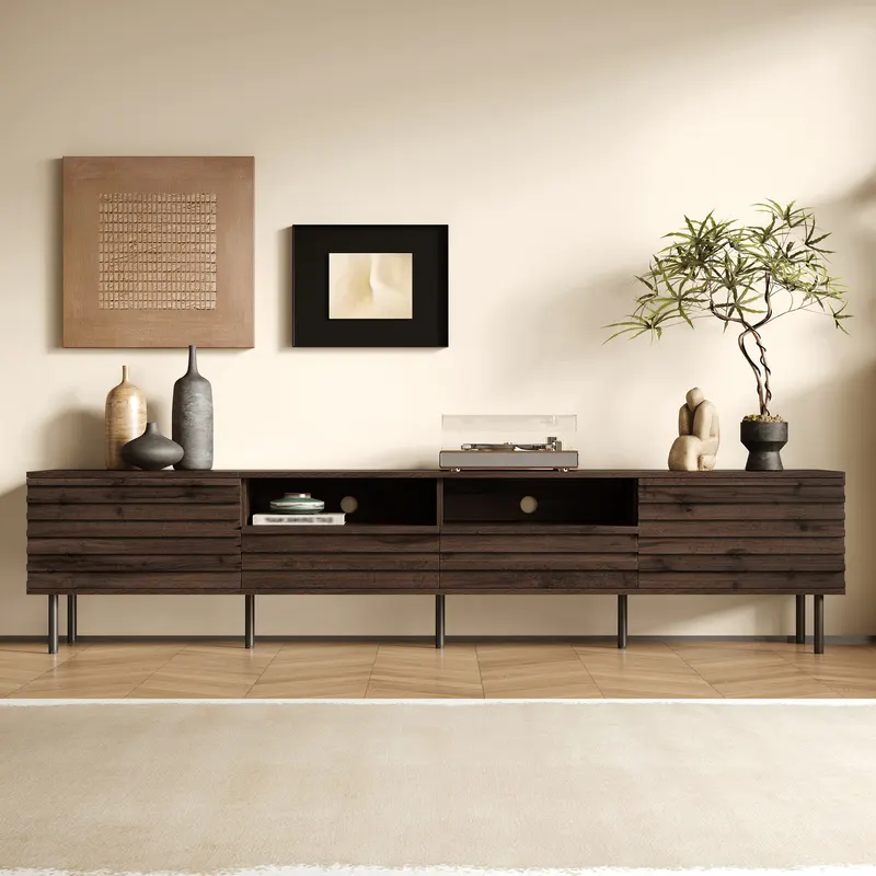 78 Inch Modern TV Stand for TVs Up to 85 — photo 2