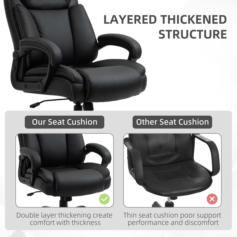 Big and Tall 400lbs Executive Office Chair with Wide Seat — photo 3
