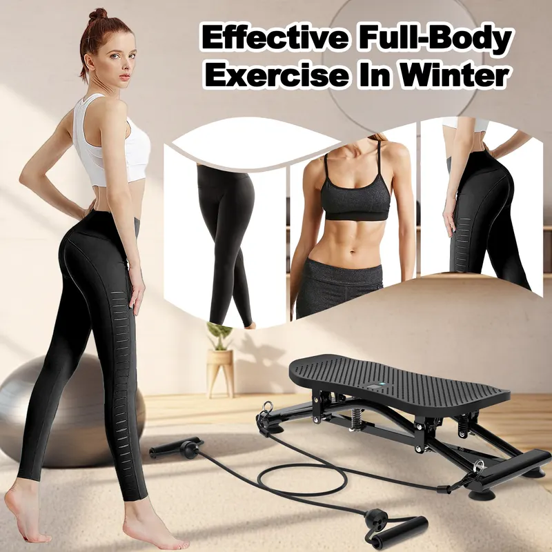 Sliding Ski Simulator with Resistance Bands β photo 2