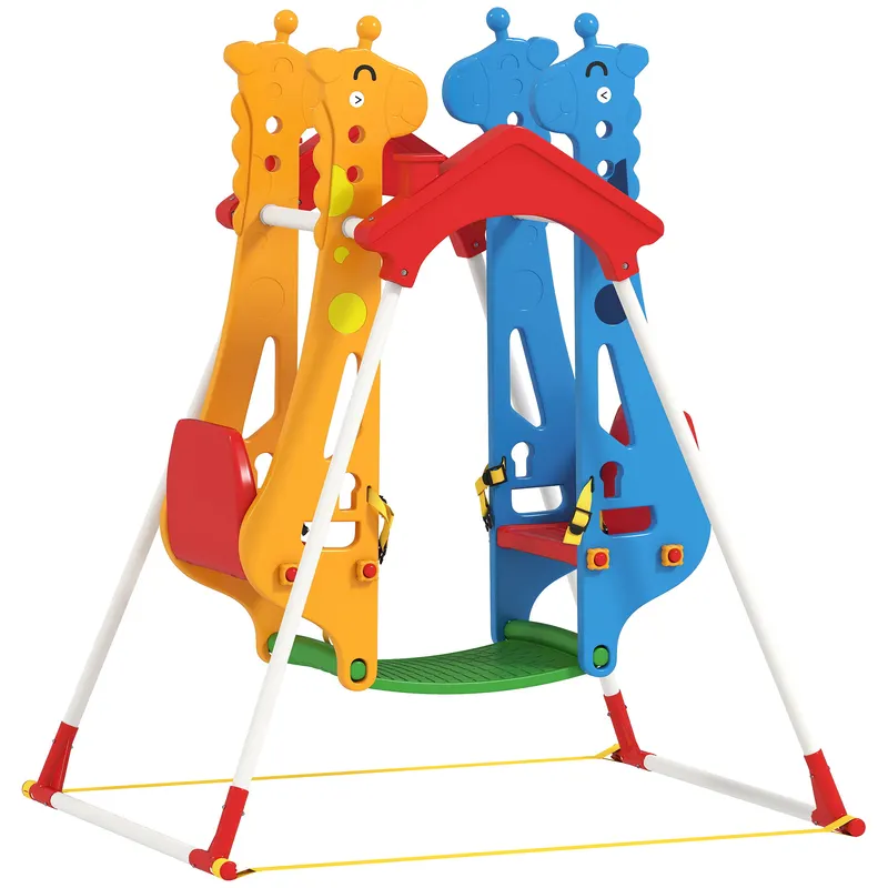 Kids Indoor Swing with Double Seats