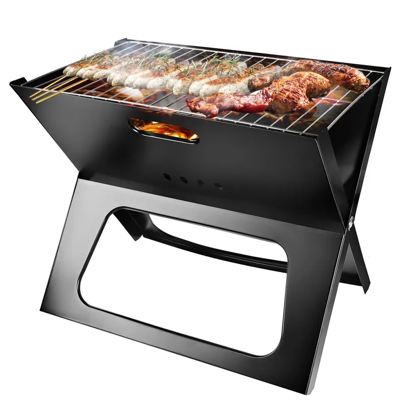 Portable BBQ Barbecue Grill Foldable Charcoal Grill Camping β photo 5