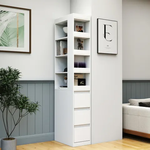 70.87 H Display Storage Cabinet
