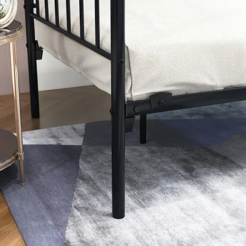 Metal Daybed Frame Multifunctional Mattress Foundation Bed Sofa — photo 6