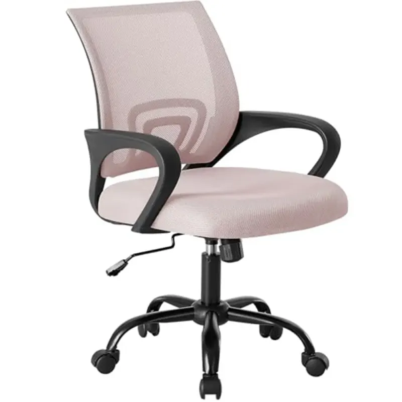 Ergonomic Office Desk Gaming Chair Mid Back with Lumbar Support — photo 4