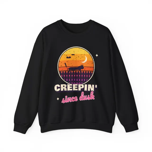 Creepin' Since Dusk Crewneck Sweatshirt