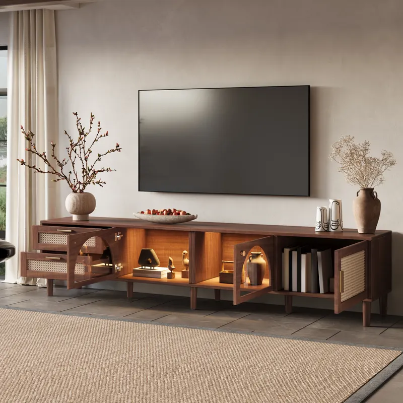 86 Inch TV Stand for TVs Up to 90 — photo 5