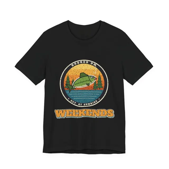Hooked on Weekends T-Shirt