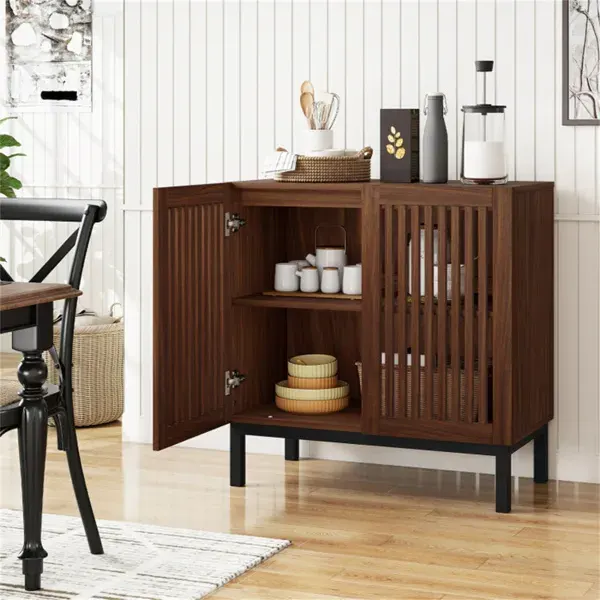 32" Buffet Sideboard Cabinet with 2 Doors