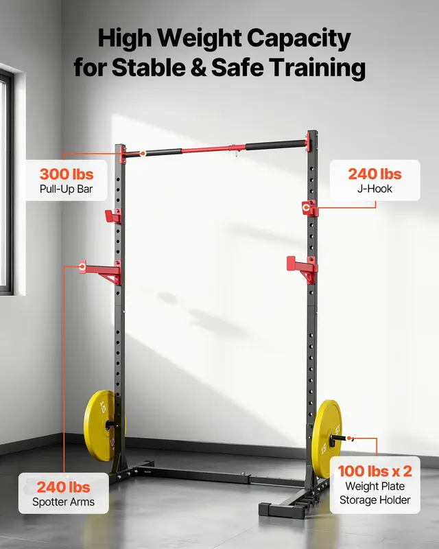 Power Cage Rack — Multifunctional Squat Rack for Home Gym — photo 3