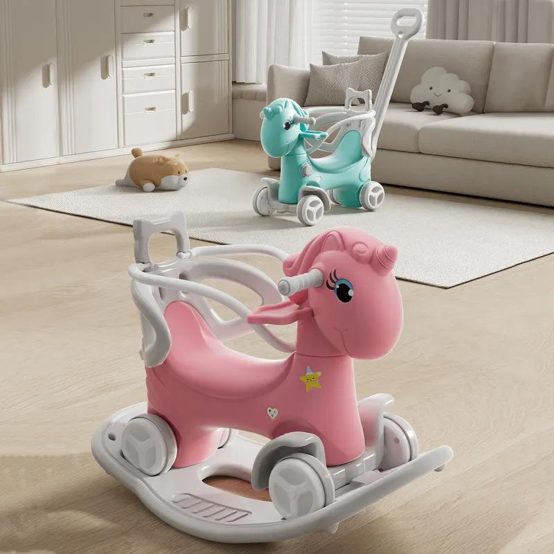 Rocking Horse for Toddlers — Balance Bike Ride on Toys with Push — photo 4