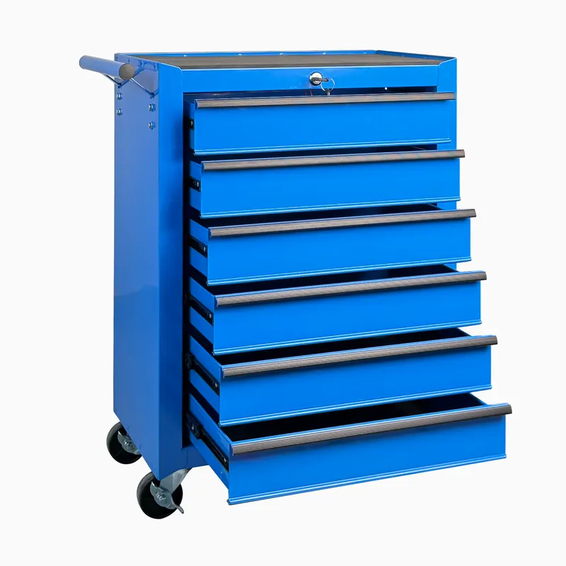 Rolling Metal Tool Chest with 6 Drawers — photo 3