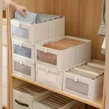 Foldable Clothes Storage Box with Viewing Window — photo 5