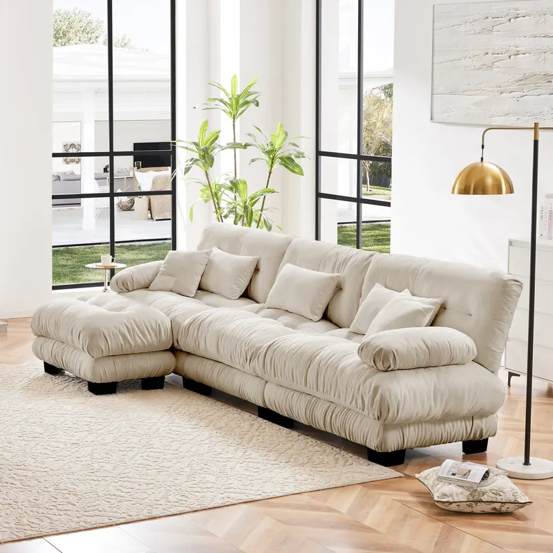 Luxury Modular Sectional Sofa Couch — photo 5