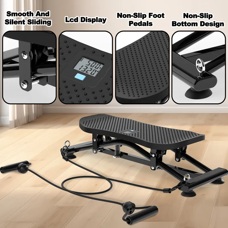 Sliding Ski Simulator with Resistance Bands β photo 5