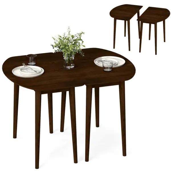 45" Extendable Dining Table Set