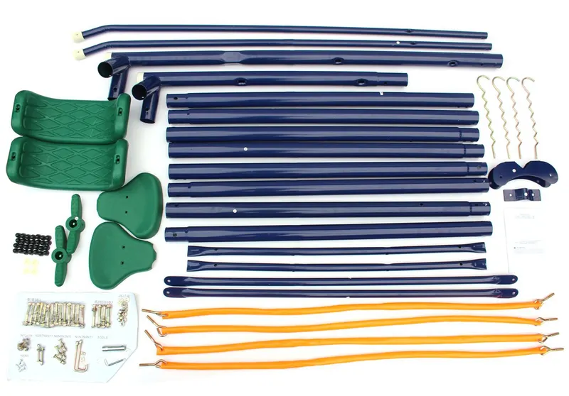 2 in 1 Swing Set with Belt Swing — photo 4